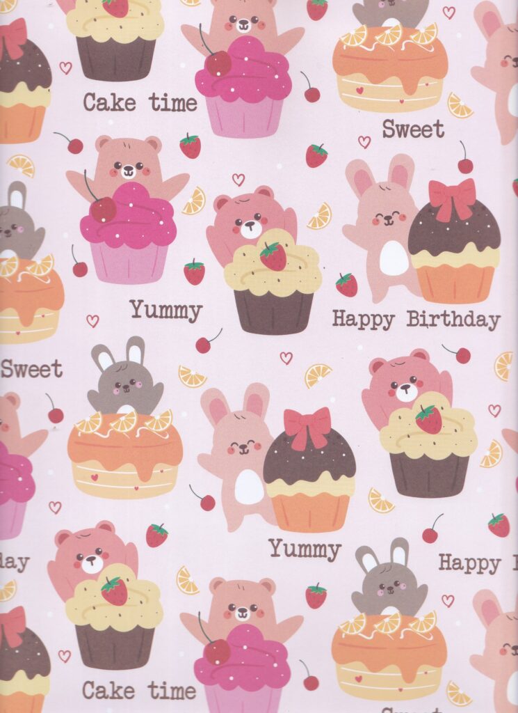 KERTAS KADO SANSAN WAWA/SANWA BEAR SW6327